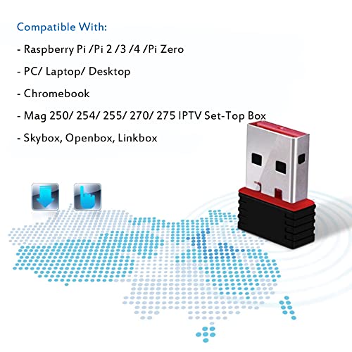 CLASSYTEK Mini Wireless WiFi USB