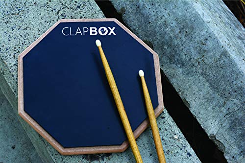 Clapbox Drum Practice Pad - 12 inches, Black (Practice pad only) - Image 7