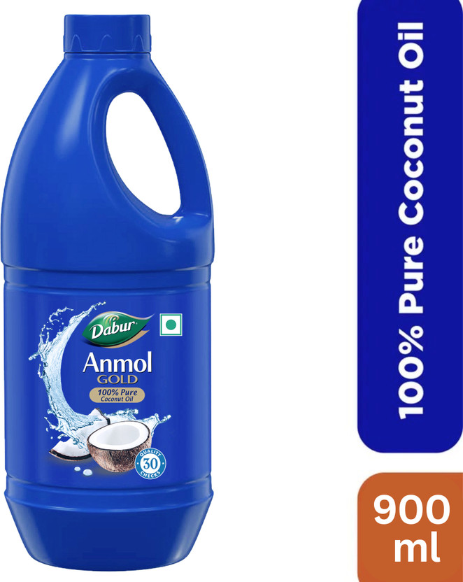 Dabur Anmol Gold 100% Pure Coconut Oil | Nariyal tel | Natural | ...more