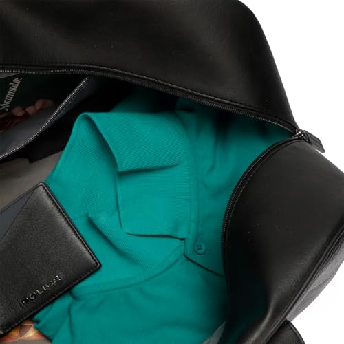 Police Black Soft Duffle Bag