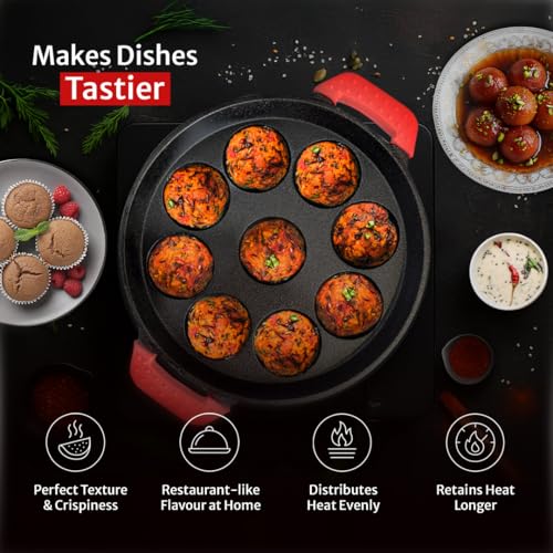 Pigeon Imperi Cast Iron Paniyaram/Appe