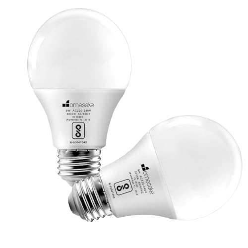 Homesake® Polycarbonate Base E27 9-Watt