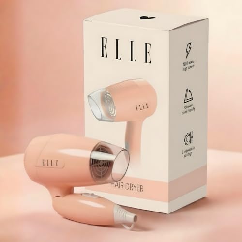 ELLE Hair Dryer 1200W Foldable