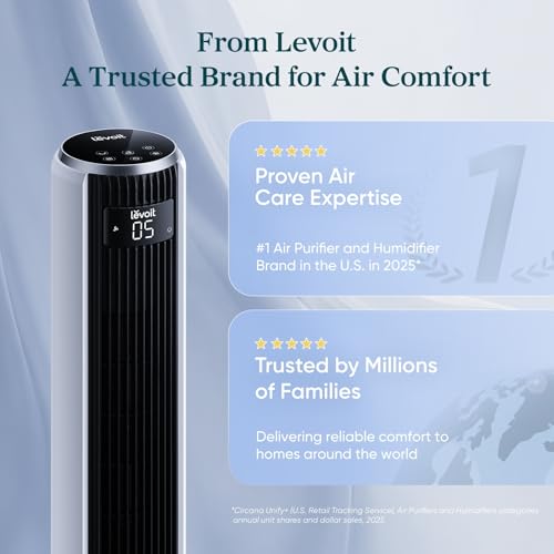 LEVOIT Tower Fan for Bedroom