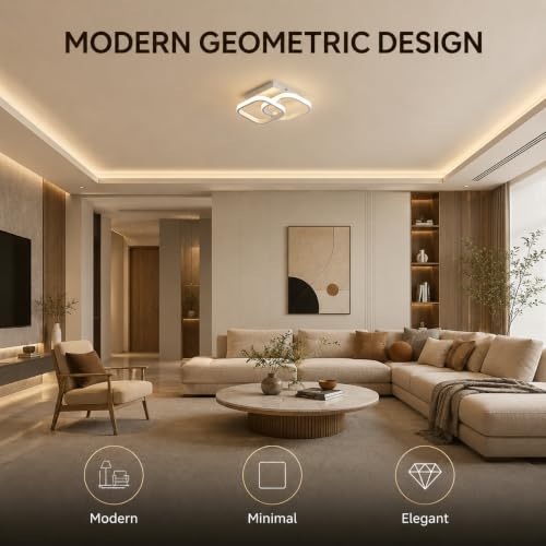 Desidiya 22W Modern LED Ceiling