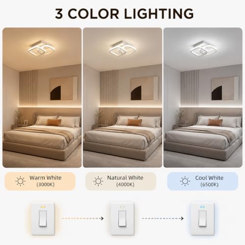 Desidiya 22W Modern LED Ceiling