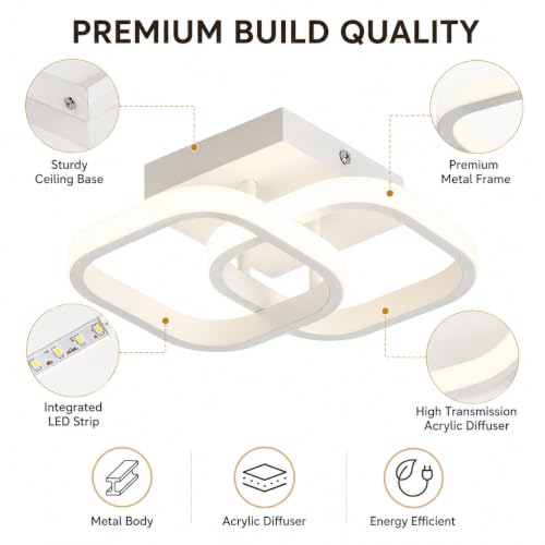 Desidiya 22W Modern LED Ceiling