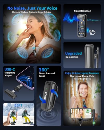 GRENARO J13 Wireless Mic
