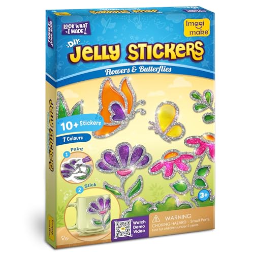 Imagimake DIY Jelly Stickers|Flowers &