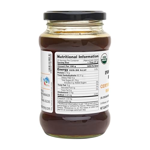 INDIGENOUS HONEY Raw Organic Honey