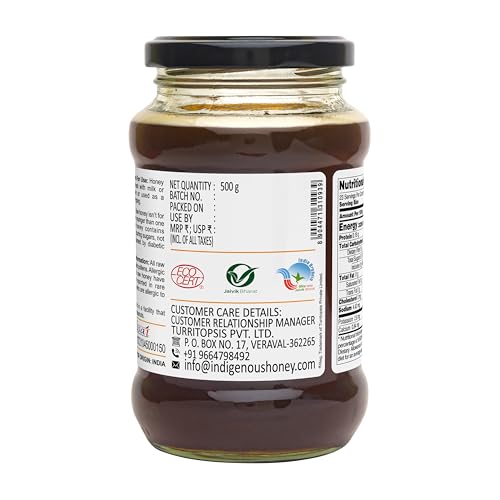 INDIGENOUS HONEY Raw Organic Honey
