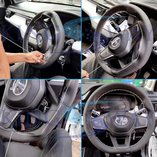 KINGSWAY® PU Leatherite Car Steering