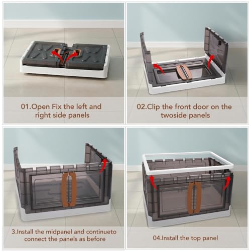 CELLO Foldable Plastic Cupboard