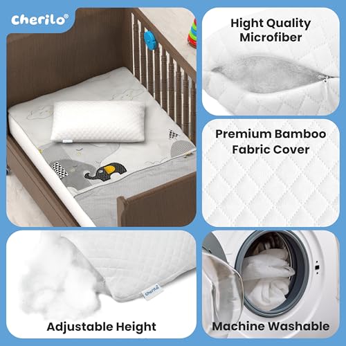 Cherilo Adjustable Microfiber Sleeping Pillow