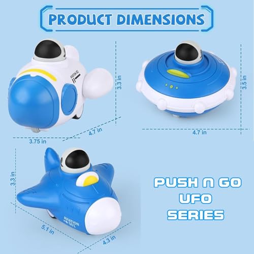 ToyBharat Press N Go UFO