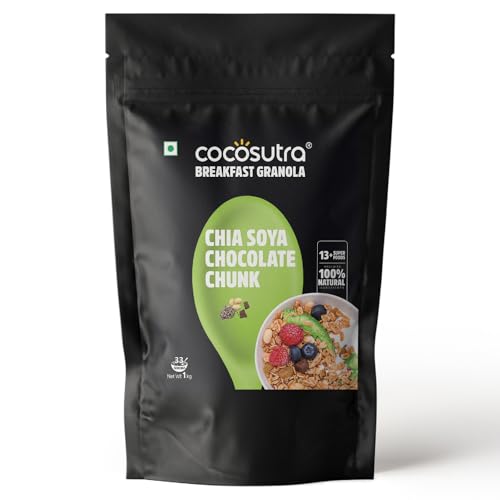 COCOSUTRA Chia Soya Chocolate Chunk
