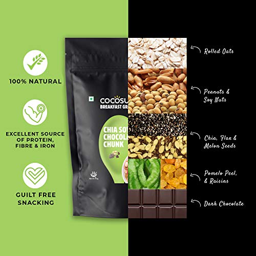 COCOSUTRA Chia Soya Chocolate Chunk