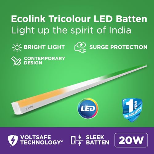 EcoLink 20W Tricolour LED Batten