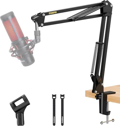 MAONO Boom Arm Microphone Stand: