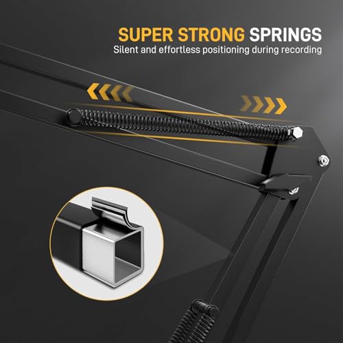 MAONO Boom Arm Microphone Stand: