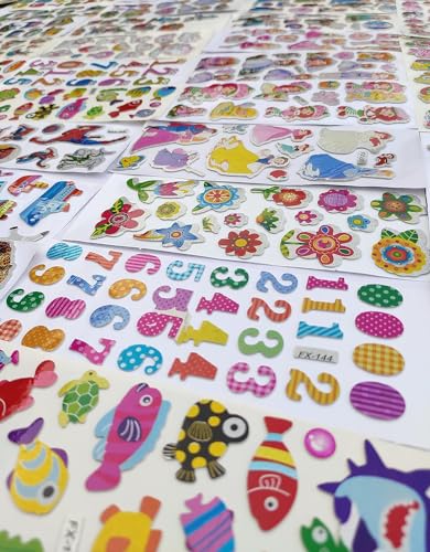 Eclet Wall Cartoon Puffy 3D
