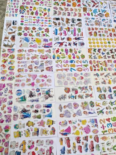 Eclet Wall Cartoon Puffy 3D