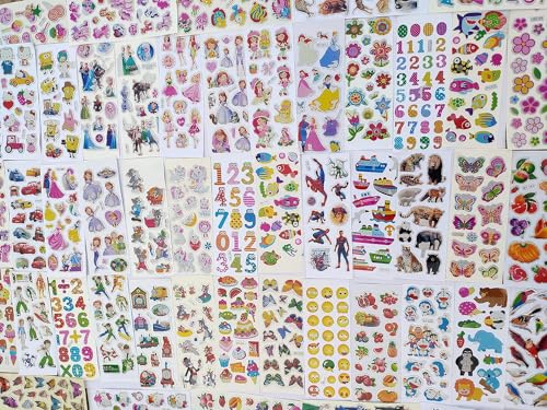 Eclet Wall Cartoon Puffy 3D