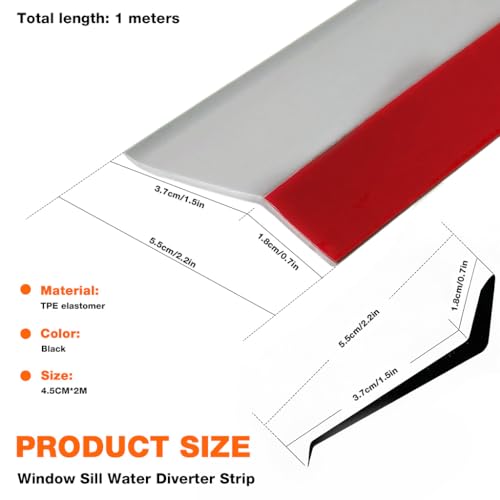 HASTHIP® 1M/39 Window Water Stopper-Silicone