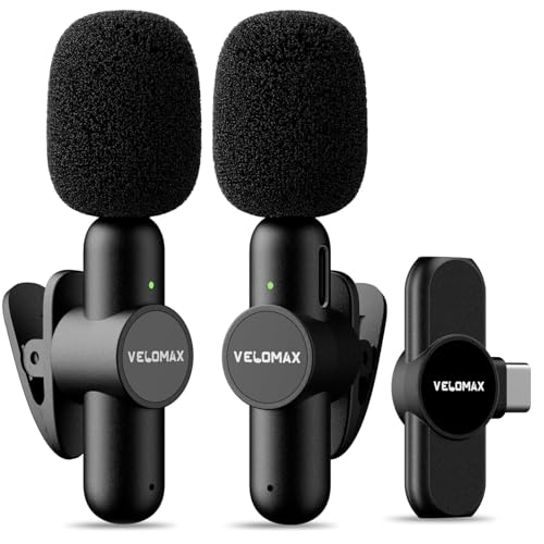 VELOMAX Wireless Microphone with Noise