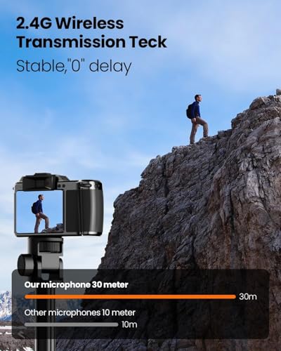 VELOMAX Wireless Microphone with Noise