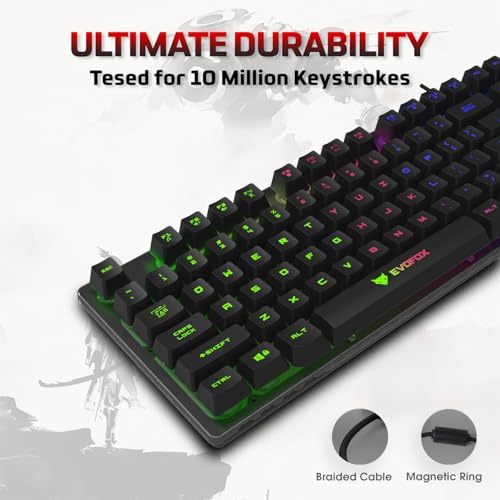 EvoFox Fireblade TKL Semi-Mechanical Gaming