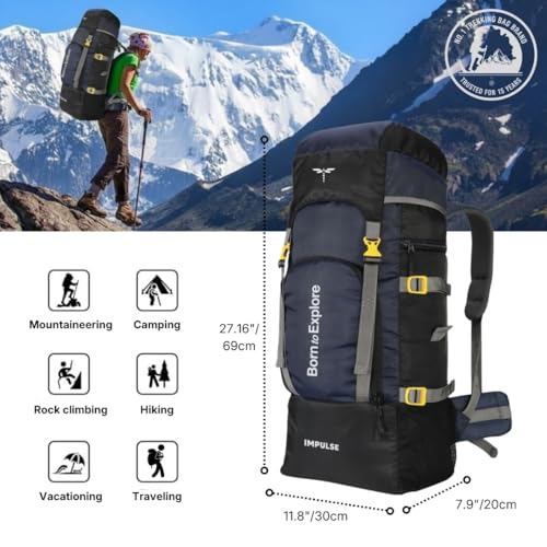 Impulse 4 Compartment Rucksack Bags