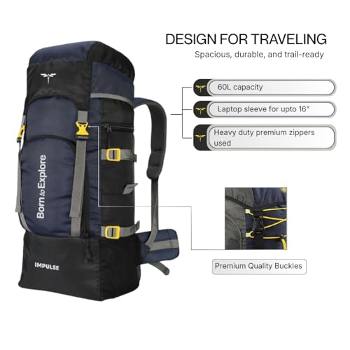 Impulse 4 Compartment Rucksack Bags