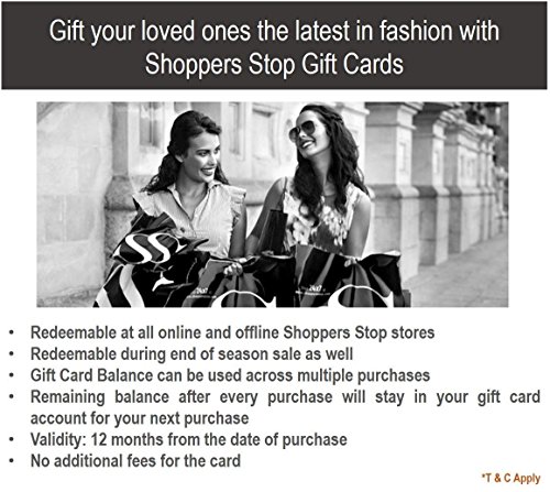 Shoppers Stop Gift Card | Upto 5% Cashback - Image 2