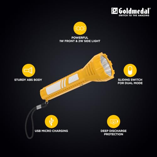 Goldmedal Torcia 07 LED Rechargeable