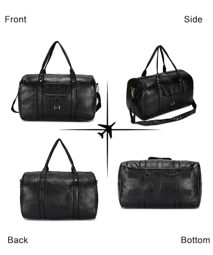 BUCKSKIN Vegan Leather Weekender Duffle