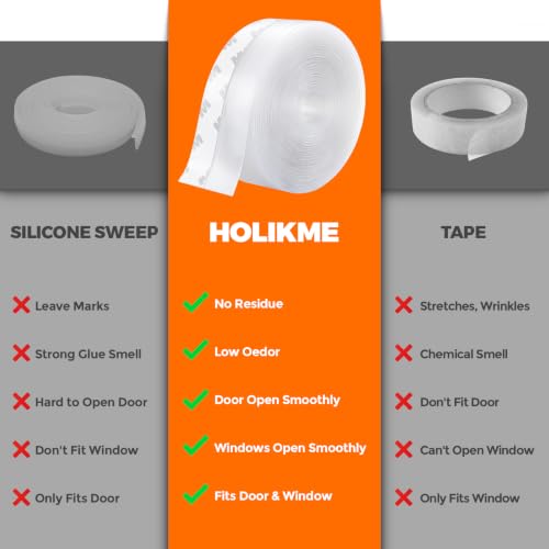 Holikme Silicone Door Seal Strip