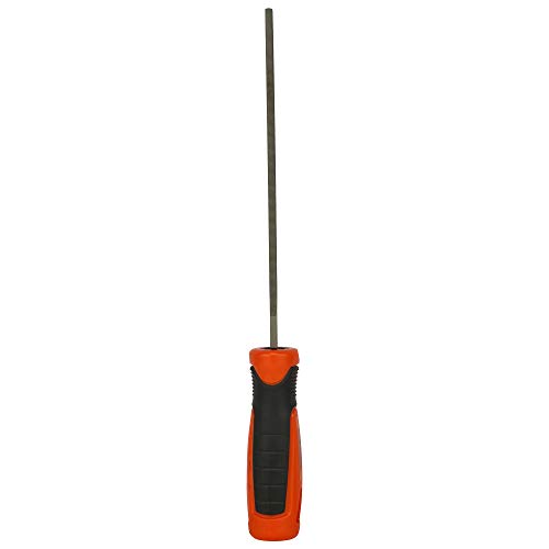 BLACK+DECKER Steel 200mm 2nd Cut Flat File (Orange) (BDHT22144) - Image 5