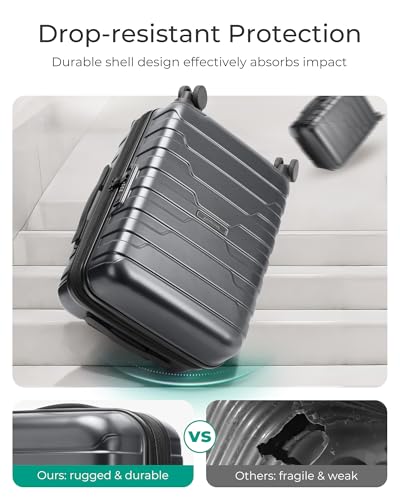BAGSMART Carry On Luggage Airline
