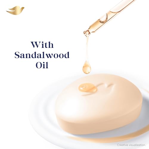 Dove Serum Bar | with Sandalwood Oil | Sandal Glow | 375g (125g x 3) - Image 4