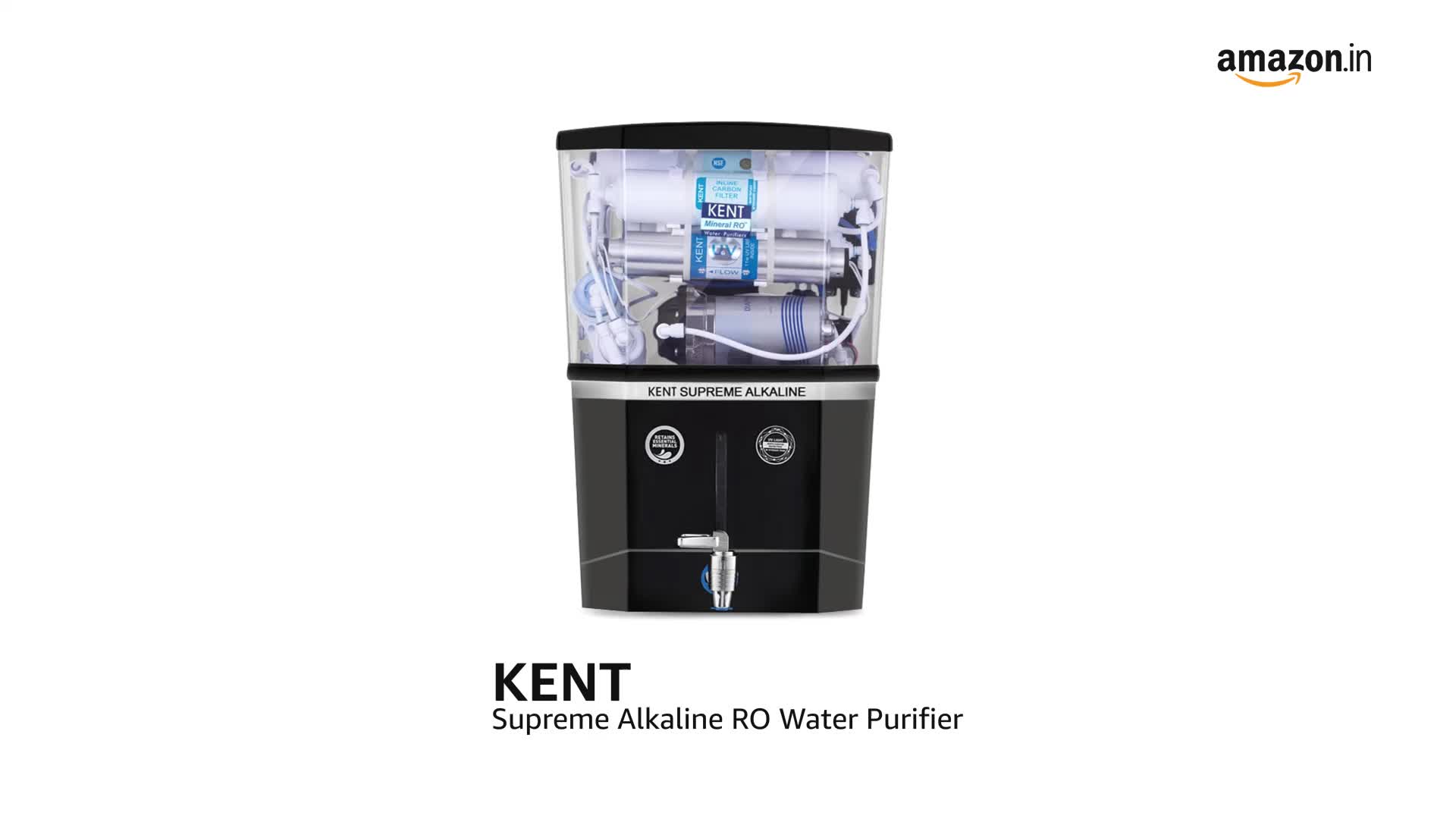 KENT Supreme Plus Alkaline+Copper RO