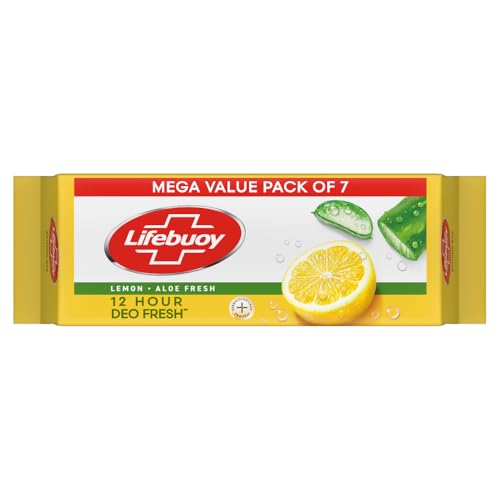 Lifebuoy Lemon Fresh Soap 125 g (Buy 5 Get 2 Free)