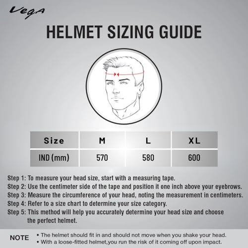 Vega Crux Dx Anthracite Helmet-M - Image 7