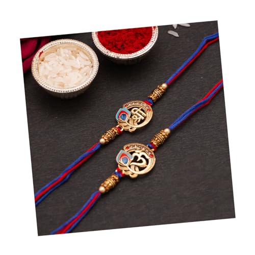 CraftVatika Kundan Rakhi Set