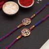 CraftVatika Kundan Rakhi Set