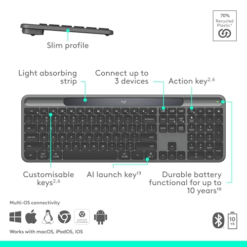 Logitech Signature Slim Solar+ Wireless