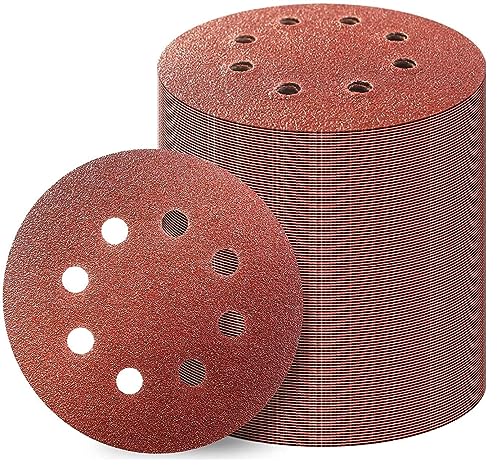 Inditrust new Sanding Disc 180mm (7") with 8 Holes (120 Grit, 30)