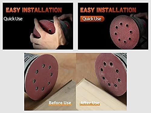 Inditrust new Sanding Disc 180mm (7") with 8 Holes (120 Grit, 30) - Image 5