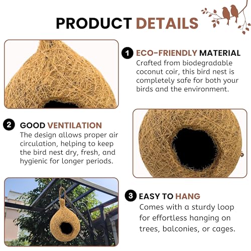 Foodie Puppies Hanging Coconut Fiber