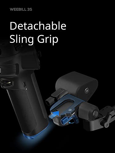 ZHIYUN Zhi Yun Weebill 3S Gimbal Stabilizer for DSLR Cameras - Black - Image 2